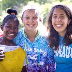 Volunteer Female Cabin Leader counselor at summer camp job opportunity at lake geneva youth camp in lake Geneva Wisconsin