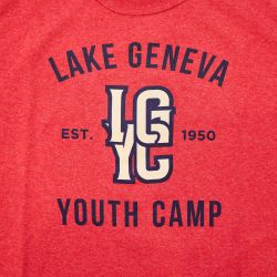 LGYC Red T-Shirt (Sale) | Lake Geneva Ministries