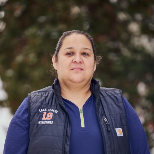 hispanic female smirking 