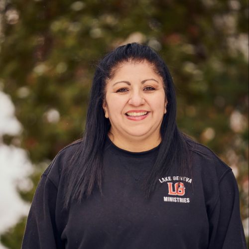 hispanic female smiling