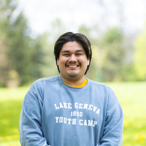 hispanic male smiling