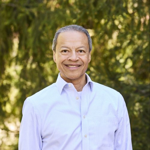 black man smiling