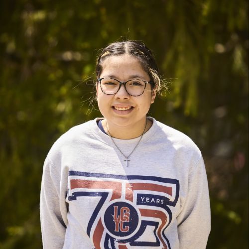 asain female smiling