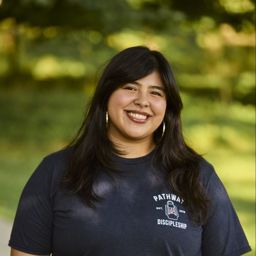 hispanic female smiling