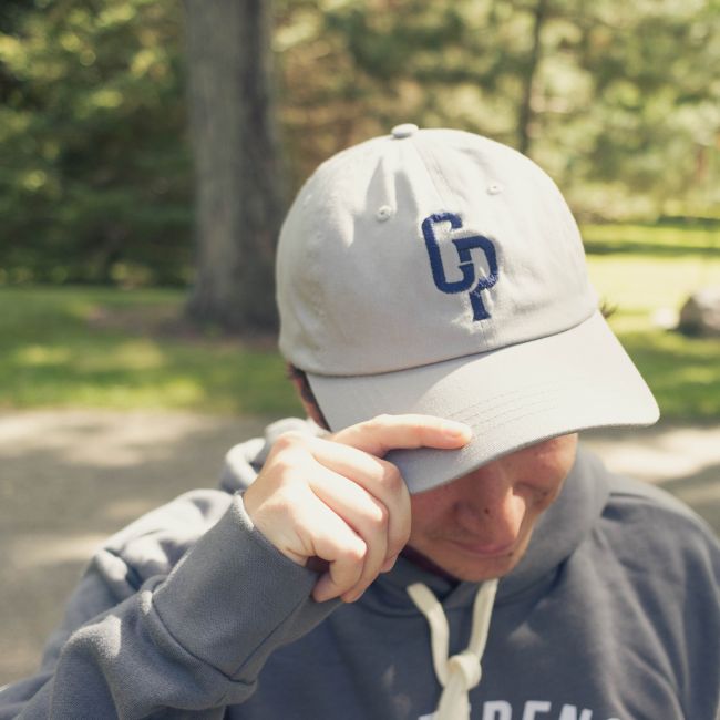 Cp hat grey shop