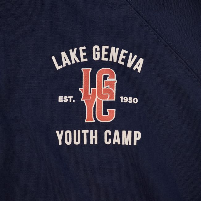 LGYC Light Weight Navy Hoodie | Lake Geneva Ministries